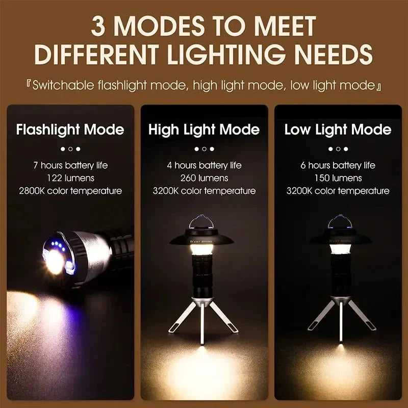 3-in-1 Multifunction Adventure Lantern